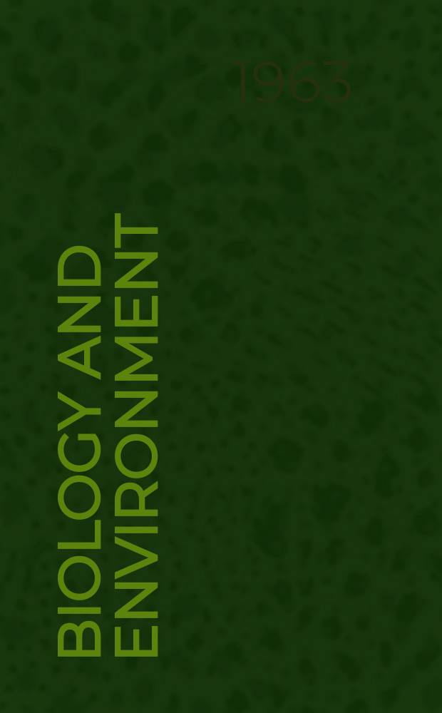 Biology and environment : Proc. of the Roy. Ir. acad. Vol.63, №4 : Migrant and other birds of Great Saltee, Co. Wexford
