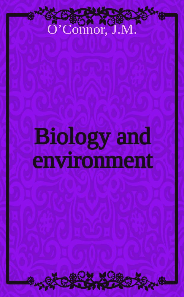 Biology and environment : Proc. of the Roy. Ir. acad. Vol.53, №4/5 : The influence of temperature on mammalian tissue oxidation and its relation to the normal body temperature. Fatty acid and the influence of temperature on the oxygen consumption of animal tissue
