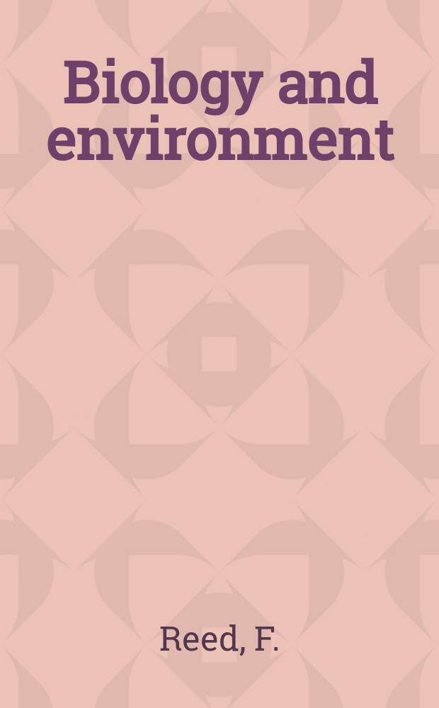 Biology and environment : Proc. of the Roy. Ir. acad. Vol.55, №3 : Cowper Revision of certain ordovician fossils from county Tyrone