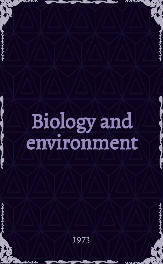 Biology and environment : Proc. of the Roy. Ir. acad. Vol.73, №15 : A survey of the plankton of Strangford Lough