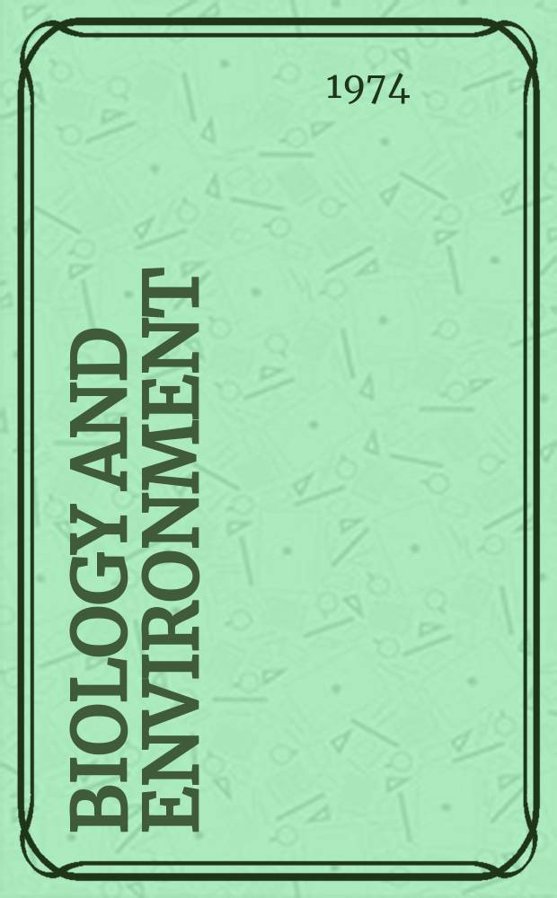 Biology and environment : Proc. of the Roy. Ir. acad. Vol.74, №10 : Palynological correlations in the Cork beds (Upper Devonian- ? ...)