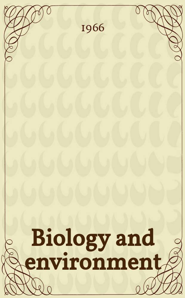 Biology and environment : Proc. of the Roy. Ir. acad. Vol.64, №19 : The copepod fauna of the inshore plankton of Dalkey, Co. Dublin