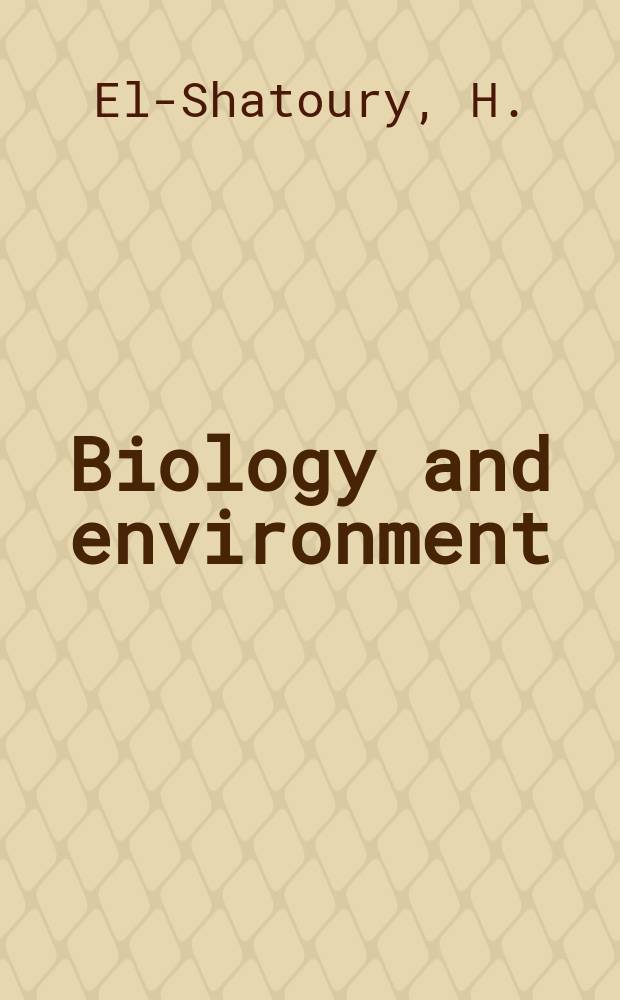Biology and environment : Proc. of the Roy. Ir. acad. Vol.77, №6 : The genetics of hatching in the potatoi ...