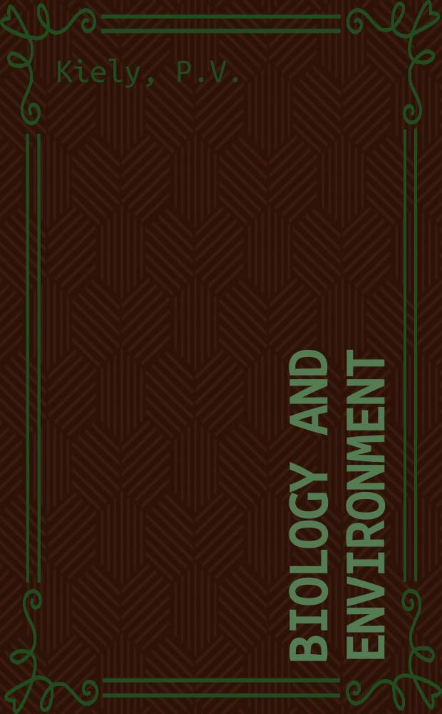 Biology and environment : Proc. of the Roy. Ir. acad. Vol.78, №13 : Geochemical survey ...