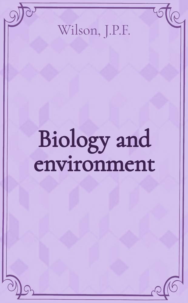 Biology and environment : Proc. of the Roy. Ir. acad. Vol.83, №24 : Gear selectivity, mortality rate and fluctuations ...