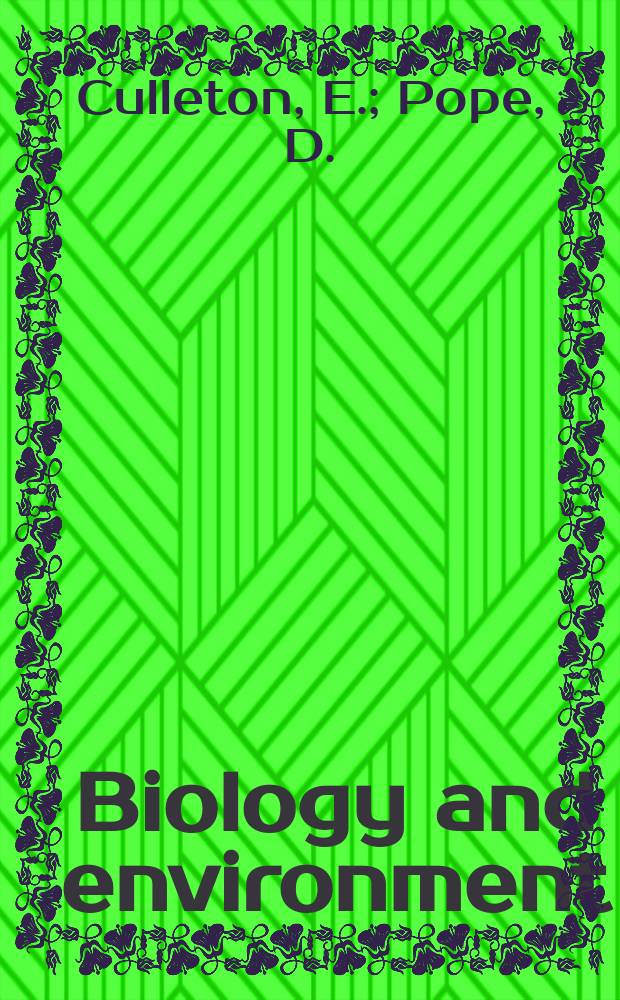 Biology and environment : Proc. of the Roy. Ir. acad. Vol.84, №1 : Periglacial features on Forth Mountain ...