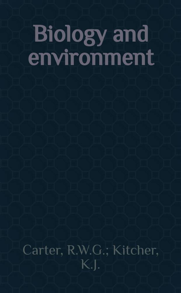 Biology and environment : Proc. of the Roy. Ir. acad. Vol.79, №4 : The geomorphology ...