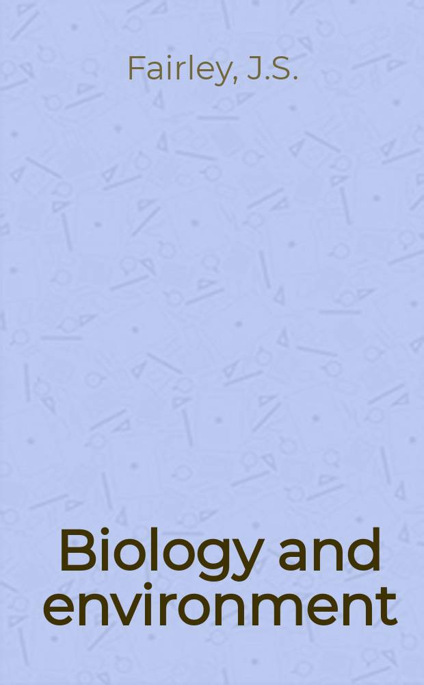 Biology and environment : Proc. of the Roy. Ir. acad. Vol.81, №2 : A North-South cline in the size of the Irish ...