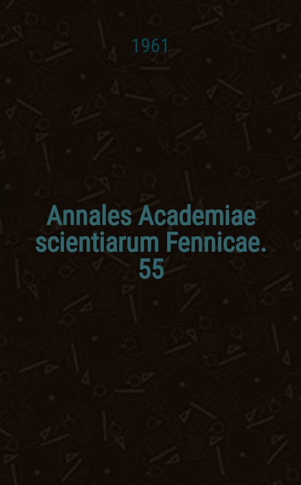 Annales Academiae scientiarum Fennicae. 55 : Seasonal change of habitat in the Norwegian lemming Lemmus lemmus (L.)