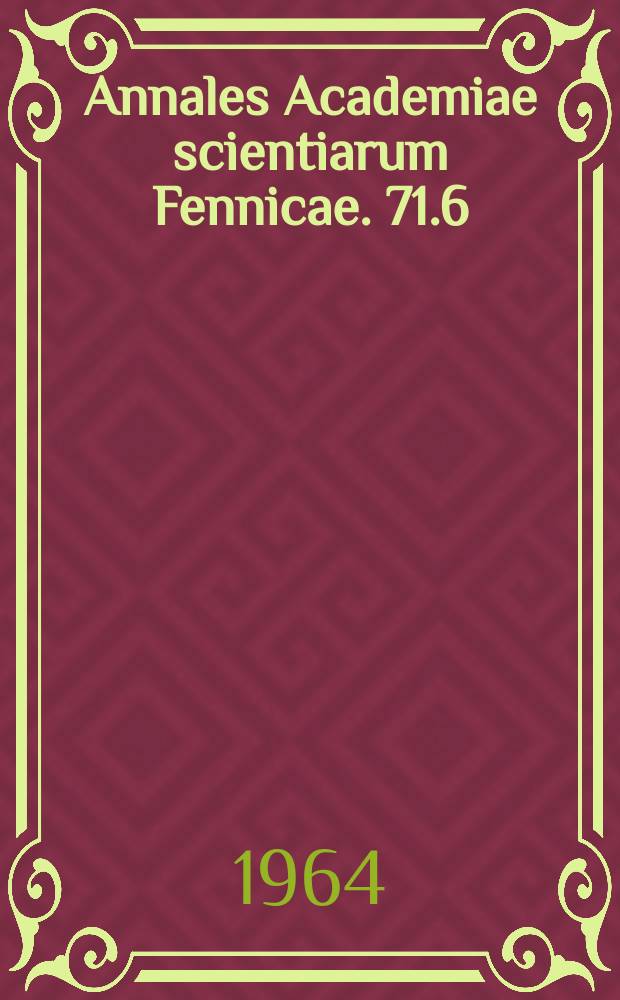 Annales Academiae scientiarum Fennicae. 71.6 : The evolution of torpidity in rodents