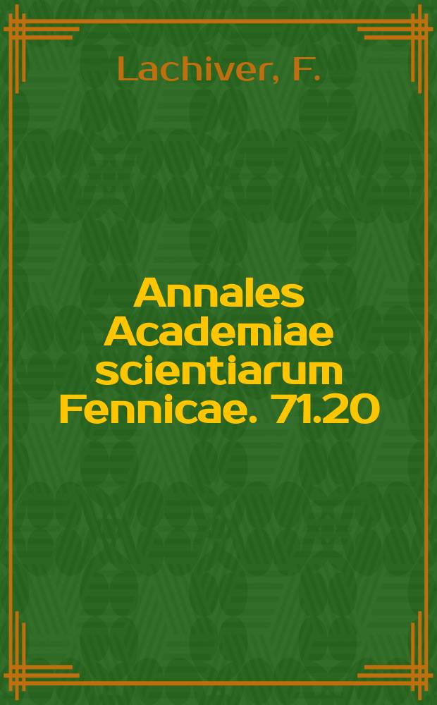 Annales Academiae scientiarum Fennicae. 71.20 : Thyroid activity in the garden dormouse (Eliomys quercinus L.) studied from June to November