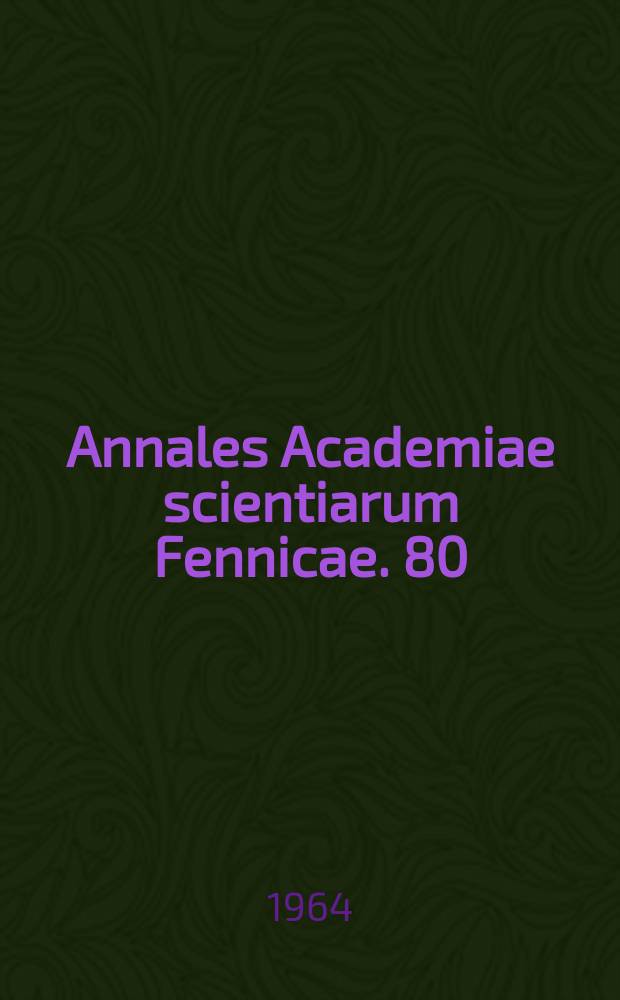 Annales Academiae scientiarum Fennicae. 80 : Hibernation of the hedgehog (Erinaceus europaeus L.)