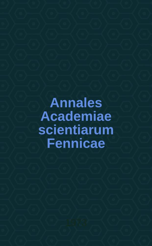 Annales Academiae scientiarum Fennicae : On the plasmatic template system...