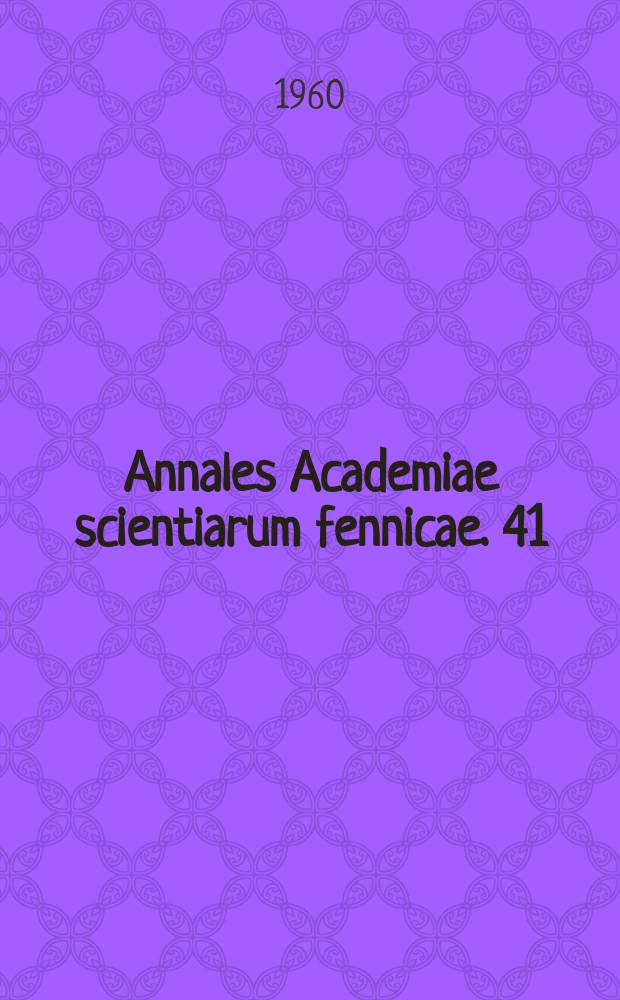 Annales Academiae scientiarum fennicae. 41 : Subcritical assemblies with spontaneous fission source