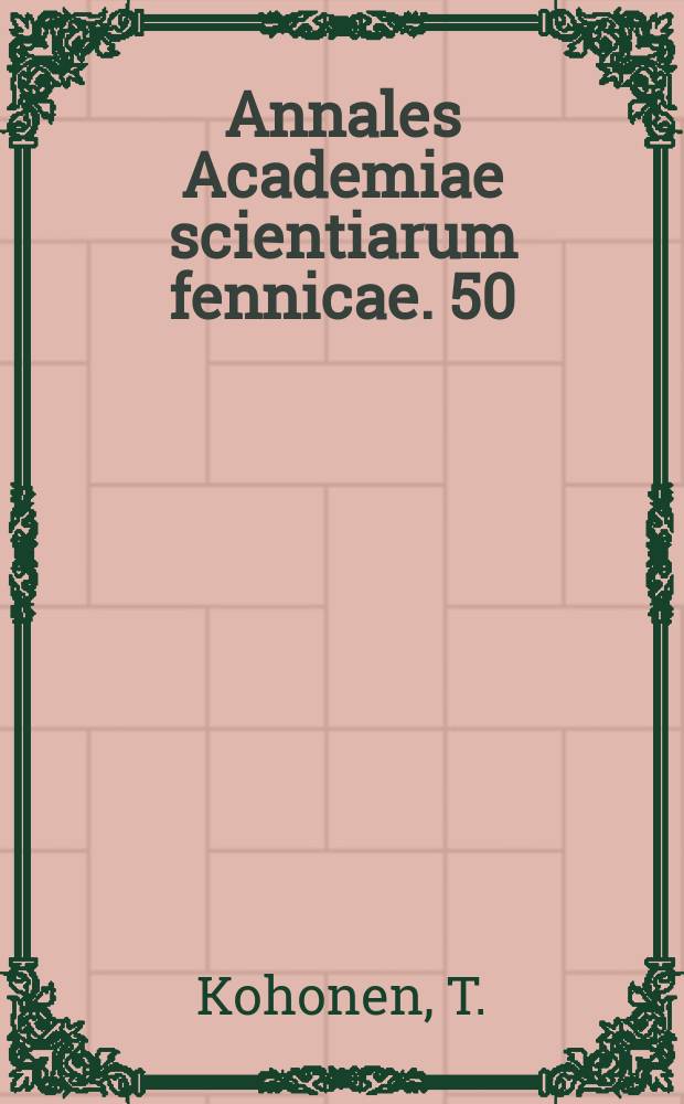 Annales Academiae scientiarum fennicae. 50 : Effect of pulse height selection on time resolution in scintillation counters