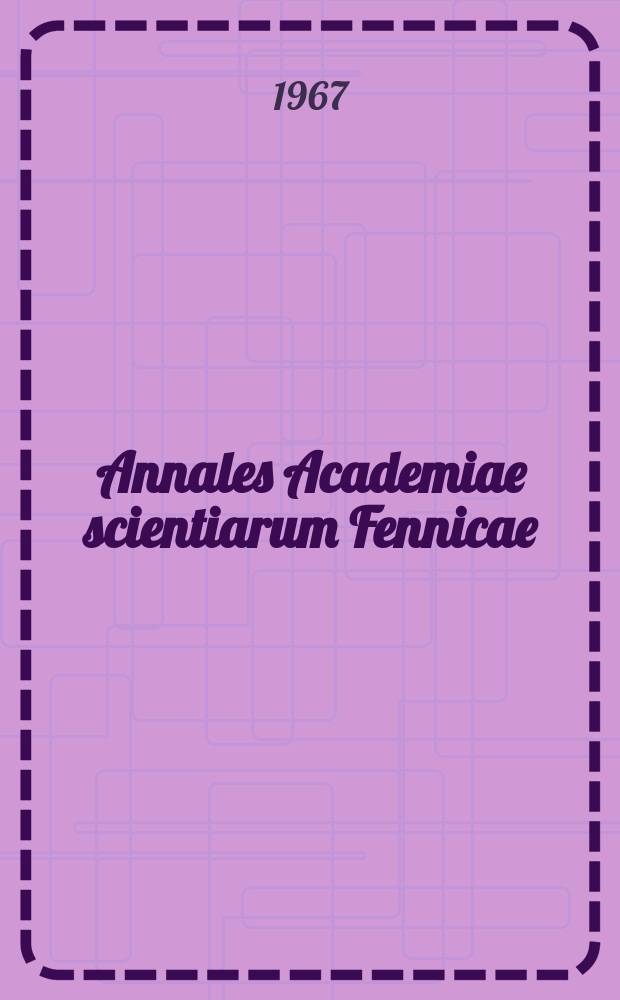 Annales Academiae scientiarum Fennicae : Hibernation in the hedgehog (Erinaceus europaeus L.)