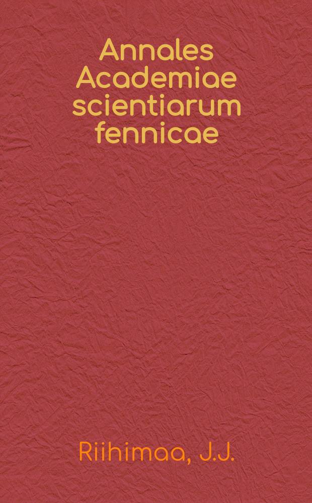 Annales Academiae scientiarum fennicae : Observations of fine structure in Jupiterʼs decametric radio emission
