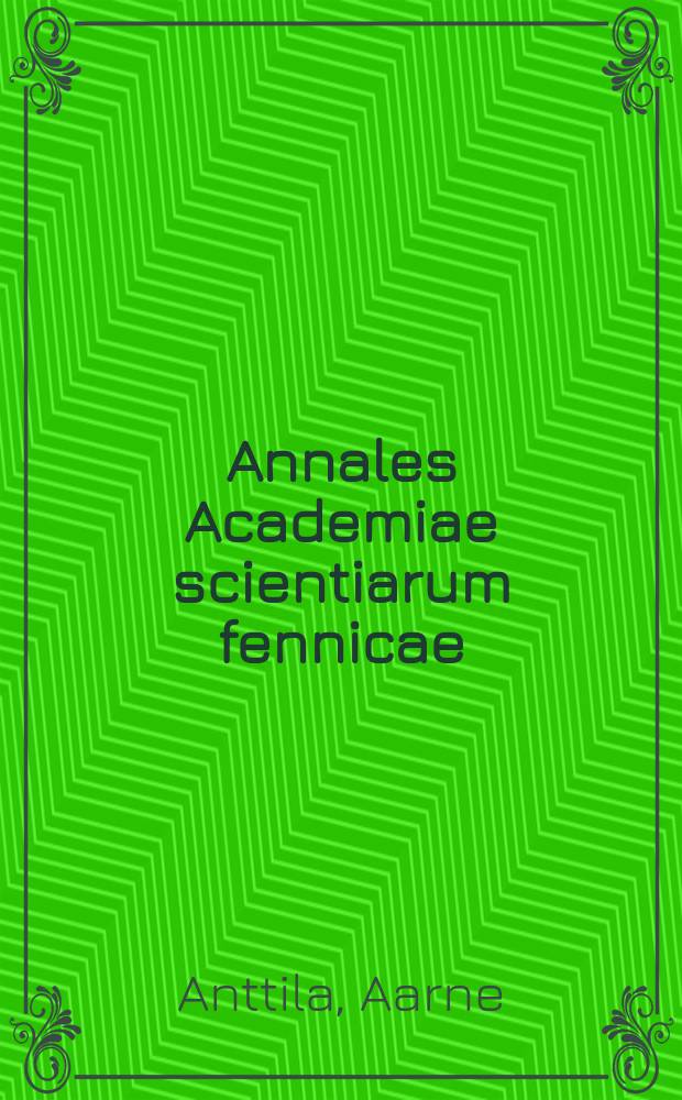 Annales Academiae scientiarum fennicae : An investigation of excited states in ⁴²Ca by the bombardment of ⁴¹K with 1860-2170 keV protons