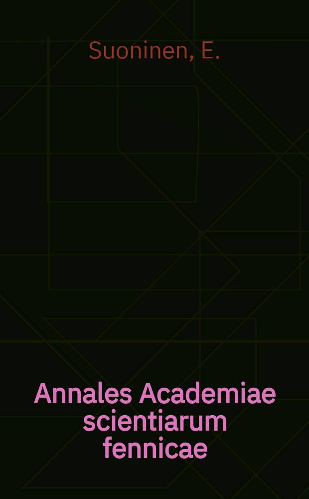Annales Academiae scientiarum fennicae : A study of the SKβ₁ line from some sulfide crystals