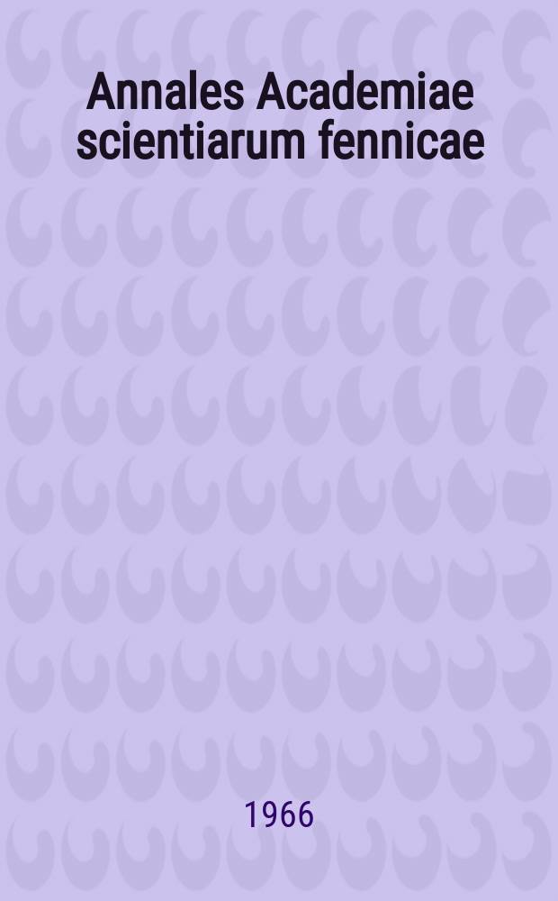 Annales Academiae scientiarum fennicae : Temporal variations of the sporadic E layer at Sodankylä