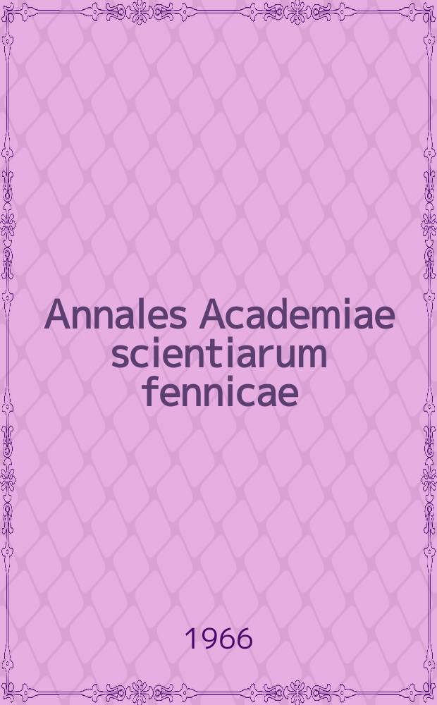 Annales Academiae scientiarum fennicae : X-ray measurement of structure amplitudes of villiaumite (Naf)