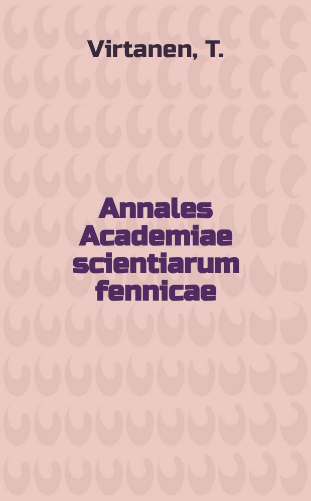 Annales Academiae scientiarum fennicae : On the distribution of quasi-stellar sources and related objects in the sky