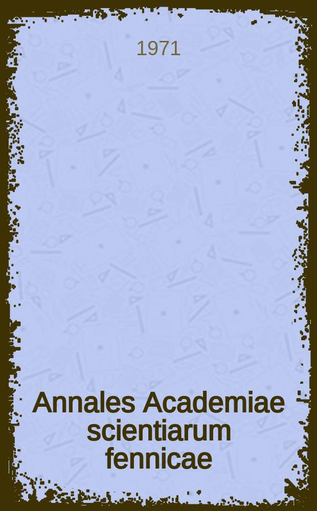 Annales Academiae scientiarum fennicae : On the effect of lattice vibration models on nuclear quadrupole relaxation in alkali halide crystals