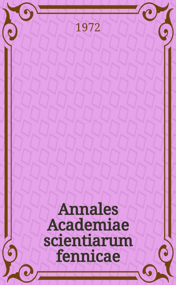 Annales Academiae scientiarum fennicae : Lateral multiple-scattering distributions ...
