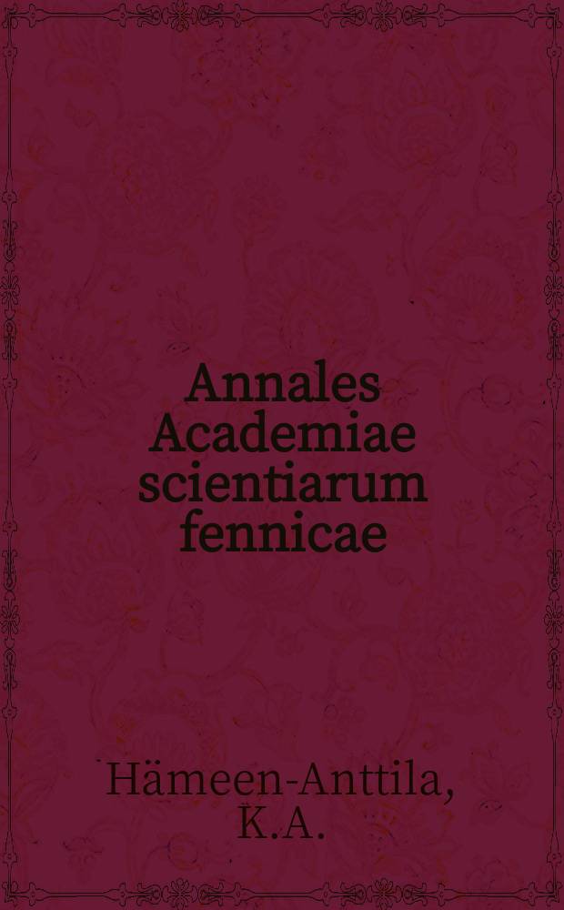 Annales Academiae scientiarum fennicae : The relativistic Rosseland mean opacity