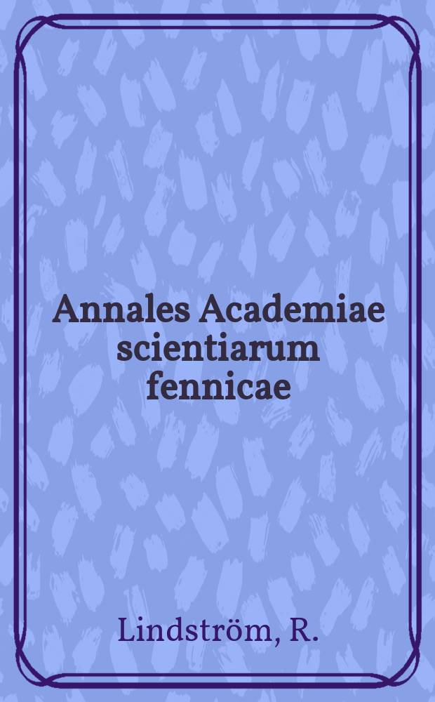 Annales Academiae scientiarum fennicae : Some thermodynamic properties of KClxBr₁₋x ...