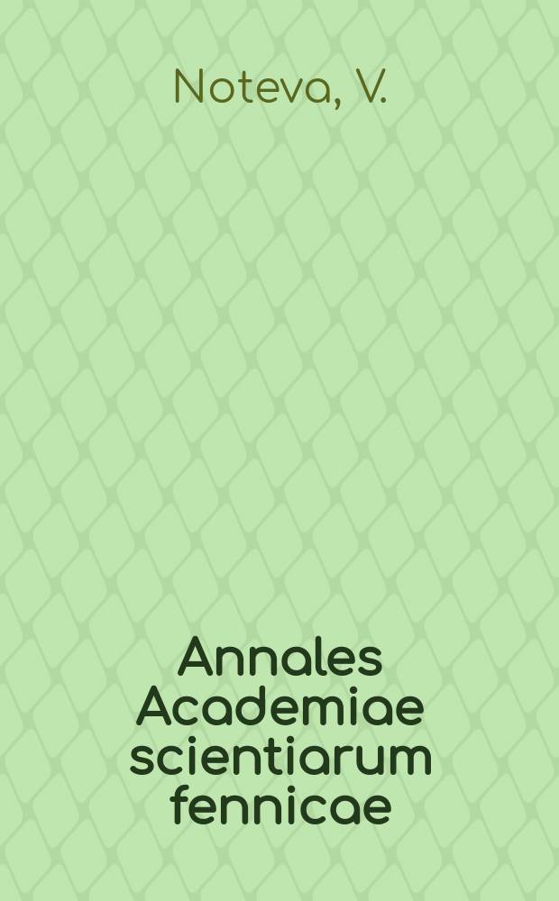 Annales Academiae scientiarum fennicae : Mass-, rapidity-, and spin-distributions of fireballs ...