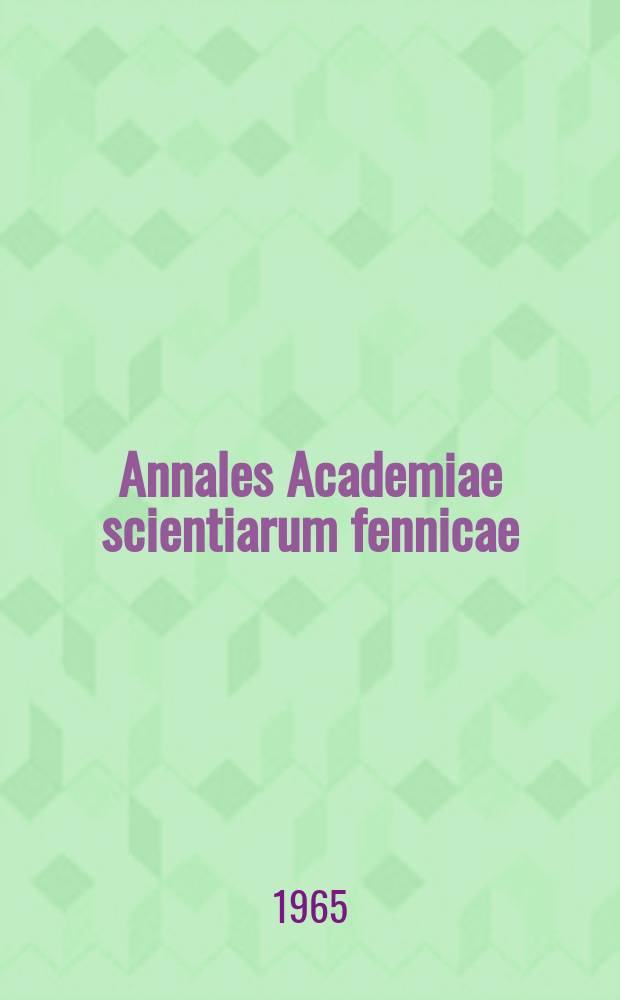 Annales Academiae scientiarum fennicae : On the temperature dependence of the UHF ultrasonic attenuation and the thermal expansion in a lithium single crystal