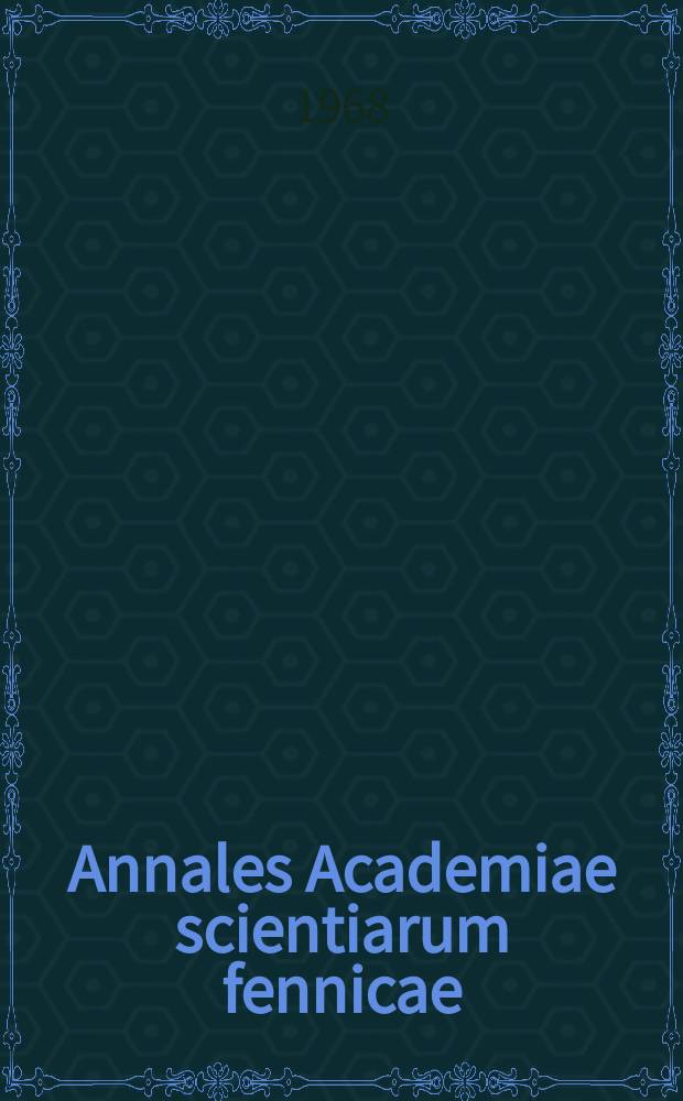 Annales Academiae scientiarum fennicae : Phonon breakdown