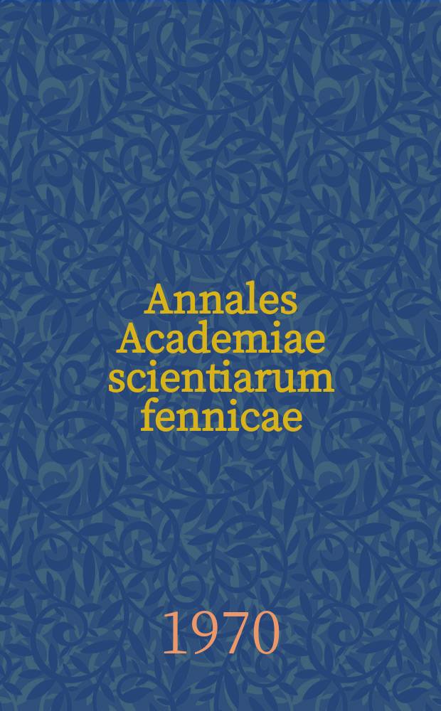 Annales Academiae scientiarum fennicae : Counter experiments for three-particle final states