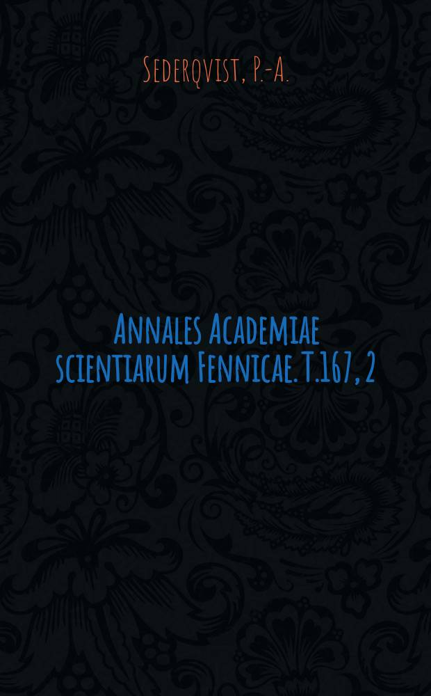 Annales Academiae scientiarum Fennicae. T.167, 2 : Speech disorders and sociopreferential dynamics