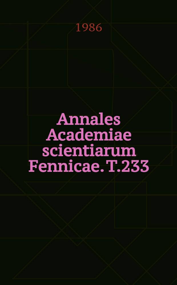 Annales Academiae scientiarum Fennicae. T.233 : Three essays on the theory of legal norms