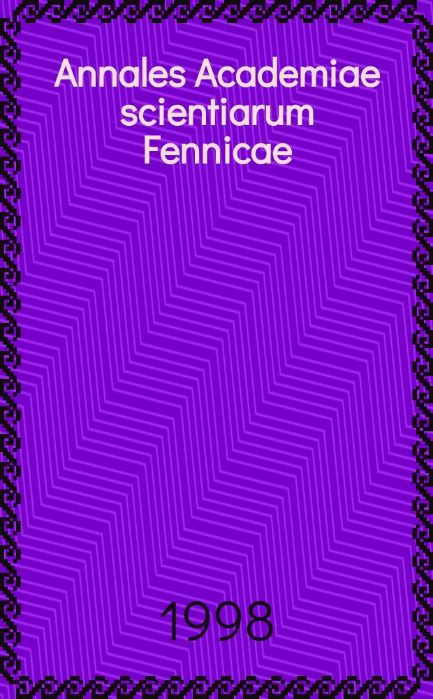 Annales Academiae scientiarum Fennicae : The knife fighters