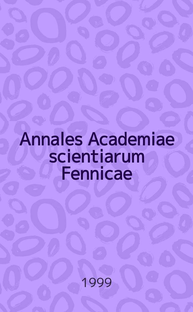 Annales Academiae scientiarum Fennicae : Pouvoir souverain, administration centrale ...