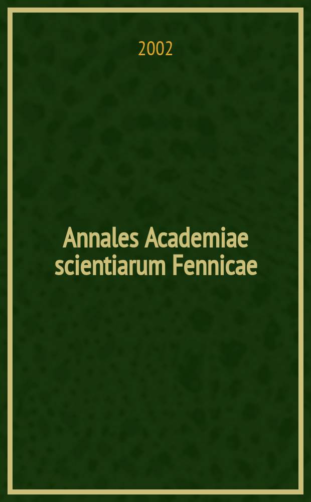 Annales Academiae scientiarum Fennicae : Zur Rolle der Sprache im Wandel der Gesellschaft