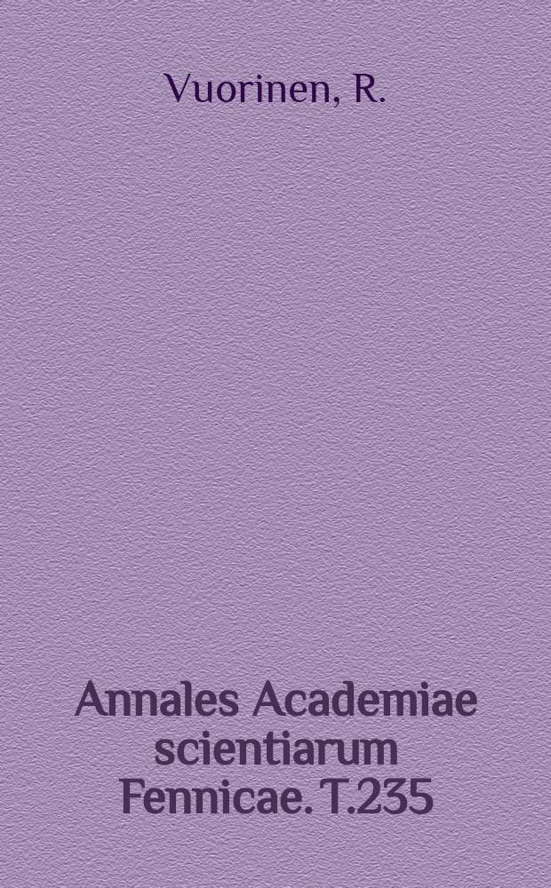Annales Academiae scientiarum Fennicae. T.235 : Latency determination and temporal ...