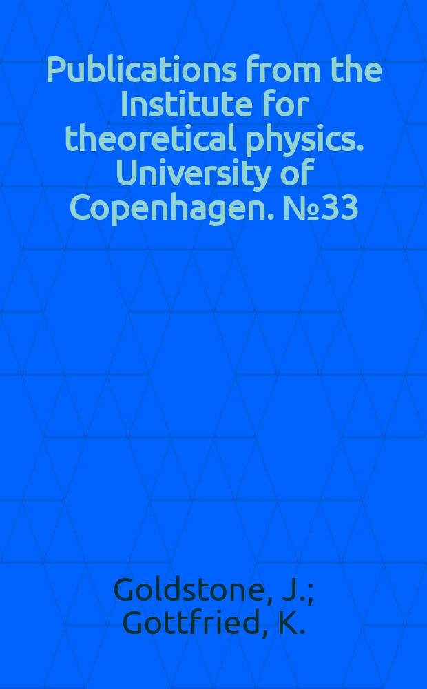 Publications from the Institute for theoretical physics. University of Copenhagen. №33 : Collective excitations of Fermi gases