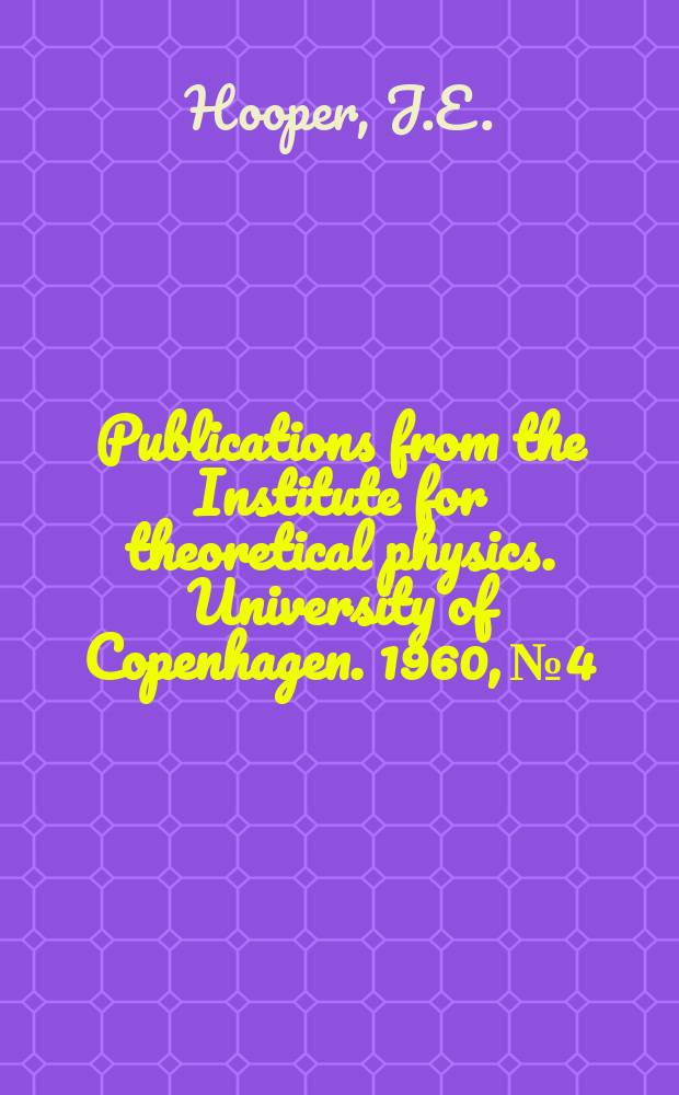 Publications from the Institute for theoretical physics. University of Copenhagen. 1960, №4 : A compact processing plant for thick nuclear emulsions