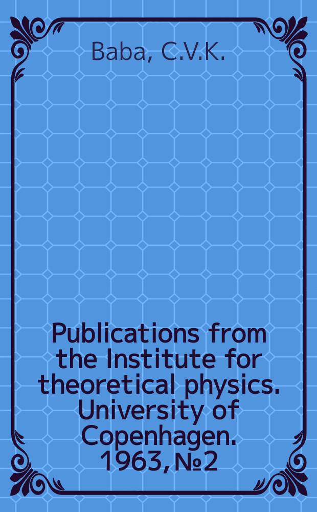 Publications from the Institute for theoretical physics. University of Copenhagen. 1963, №2 : Beta-decay matrix elements in the decay of Pmβ¹⁴⁸
