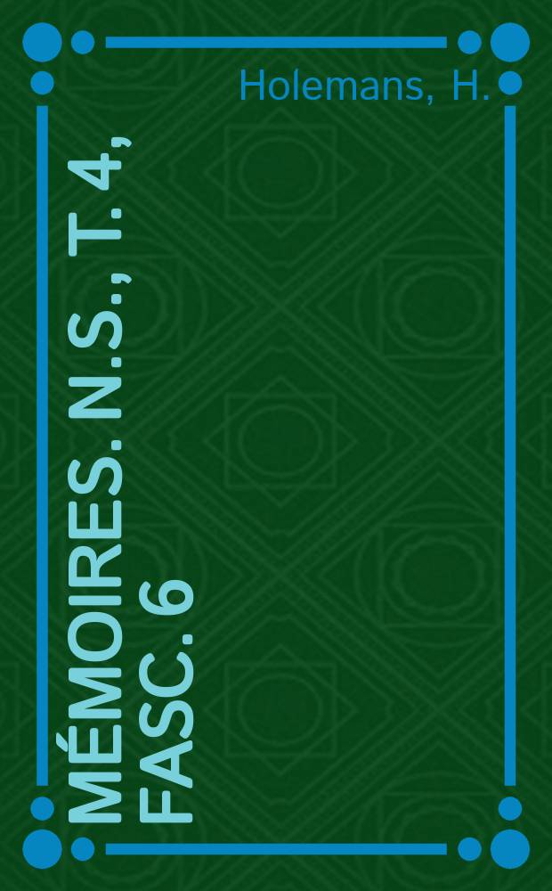 M&eacute;moires. N.S., t. 4, fasc. 6 : R&eacute;sultats d'un campagne d'alimentation suppl&eacute;mentaire par prot&eacute;ines v&eacute;g&eacute;tales (arachides)