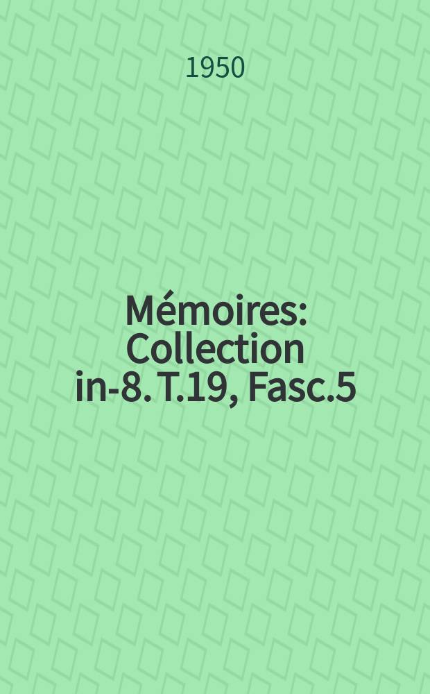 Mémoires : Collection in-8. T.19, Fasc.5 : Carte linguistique du Congo Belge