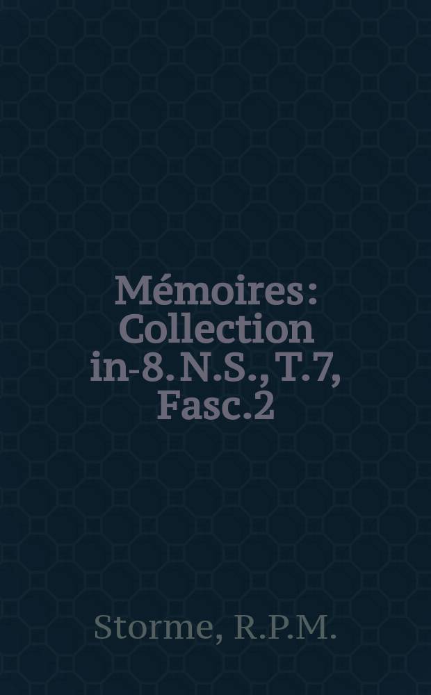 Mémoires : Collection in-8. N.S., T.7, Fasc.2 : Ngankabel la prétendue reine des Baboma d'après