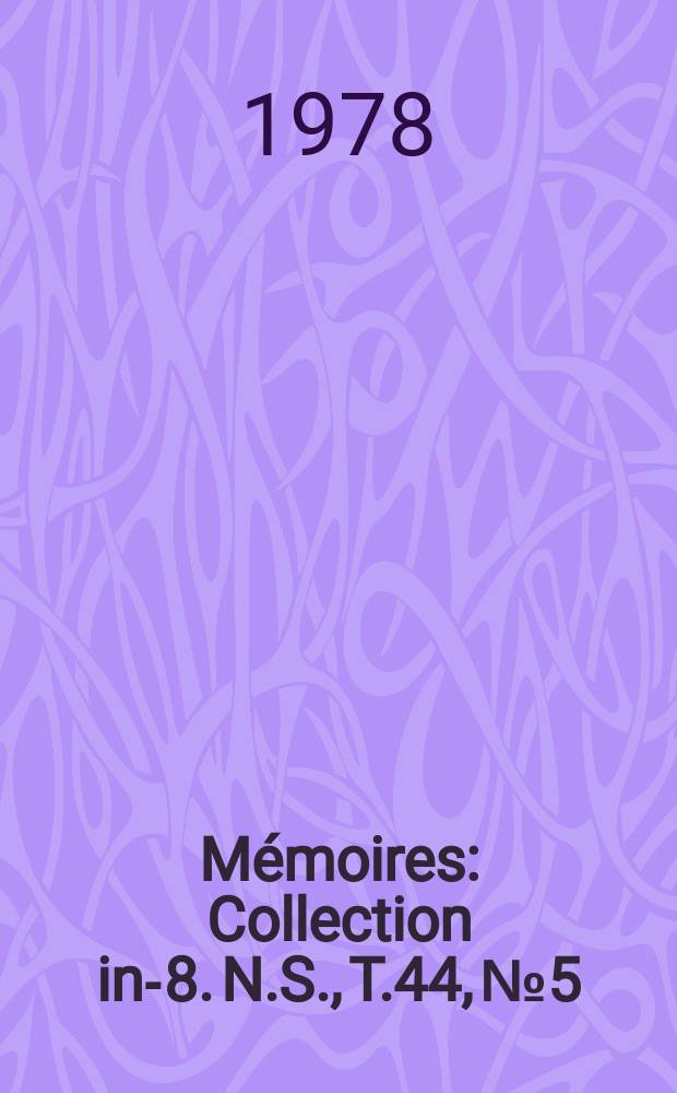 Mémoires : Collection in-8. N.S., T.44, №5 : Le Catéchisme kikongo de 1624