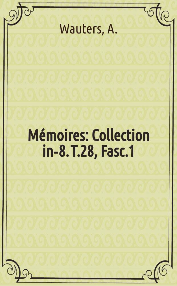 Mémoires : Collection in-8. T.28, Fasc.1 : Le communisme et la décolonisation