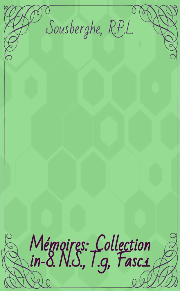 Mémoires : Collection in-8. N.S., T.9, Fasc.1 : Les danses rituelles mungonge et kela des ba-Pende