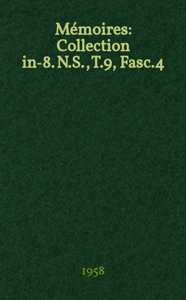 Mémoires : Collection in-8. N.S., T.9, Fasc.4 : Banyarwanda et Barundi